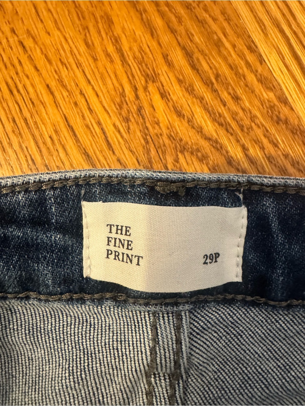 High-Rise Wide Leg Jeans in Faded Blue - Picture 3 of 3